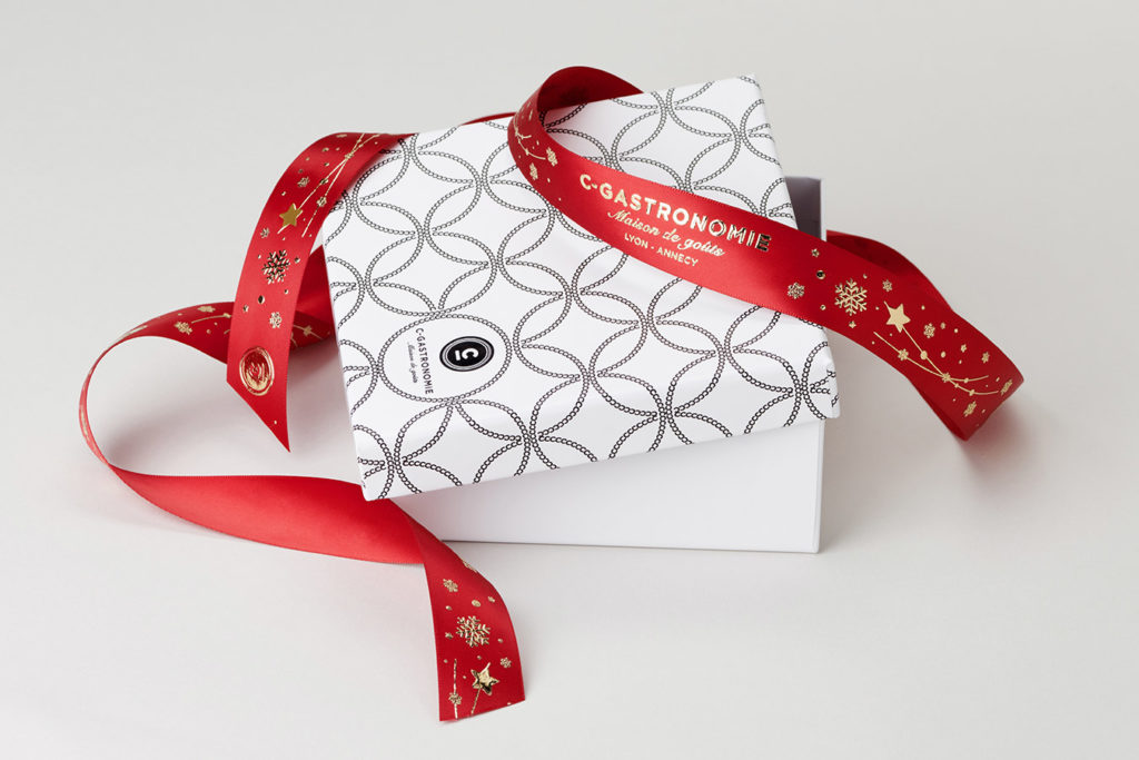 Ruban 25mm imprimé Or Sin-Rejac